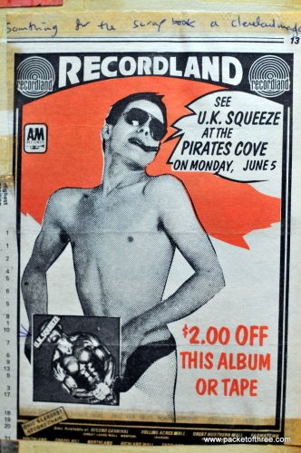 1978-06-05 Pirate's Cove advert