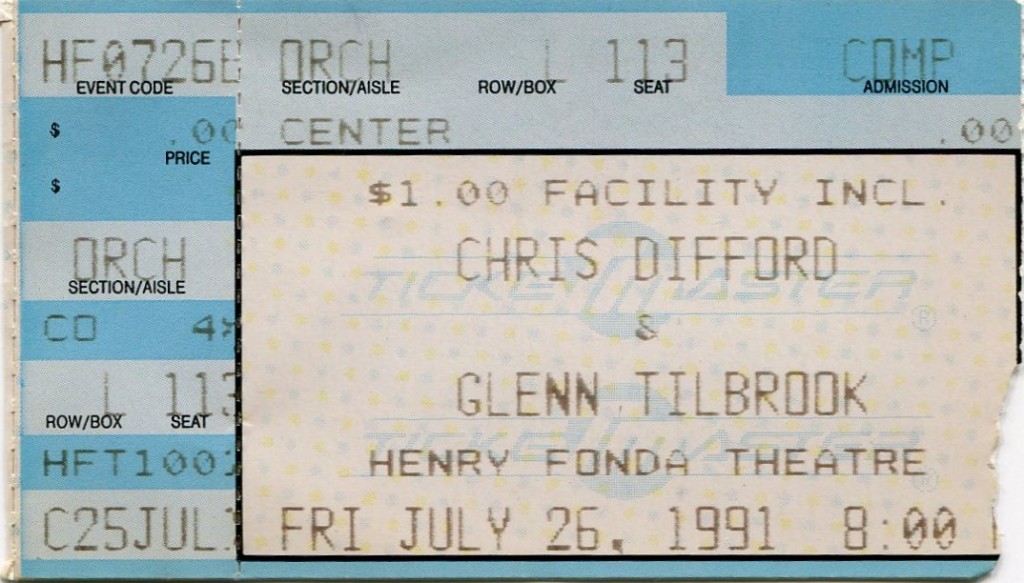 1991-07-26 tickets