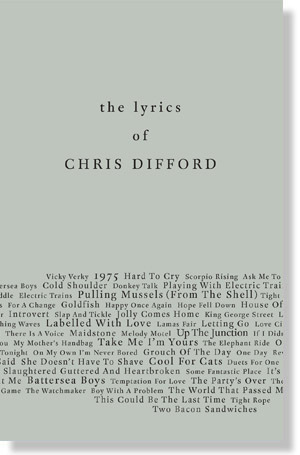 The Lyrics Of Chris Difford