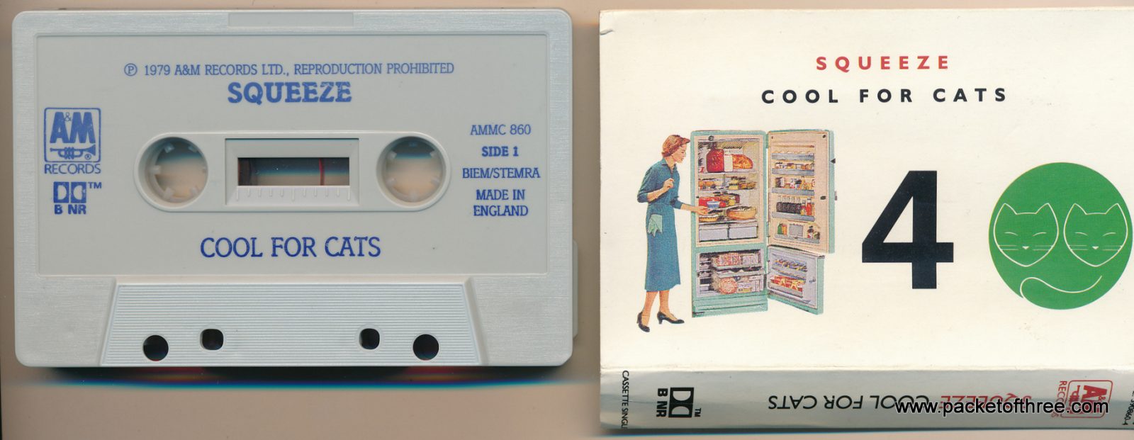 Cool For Cats - cassette single