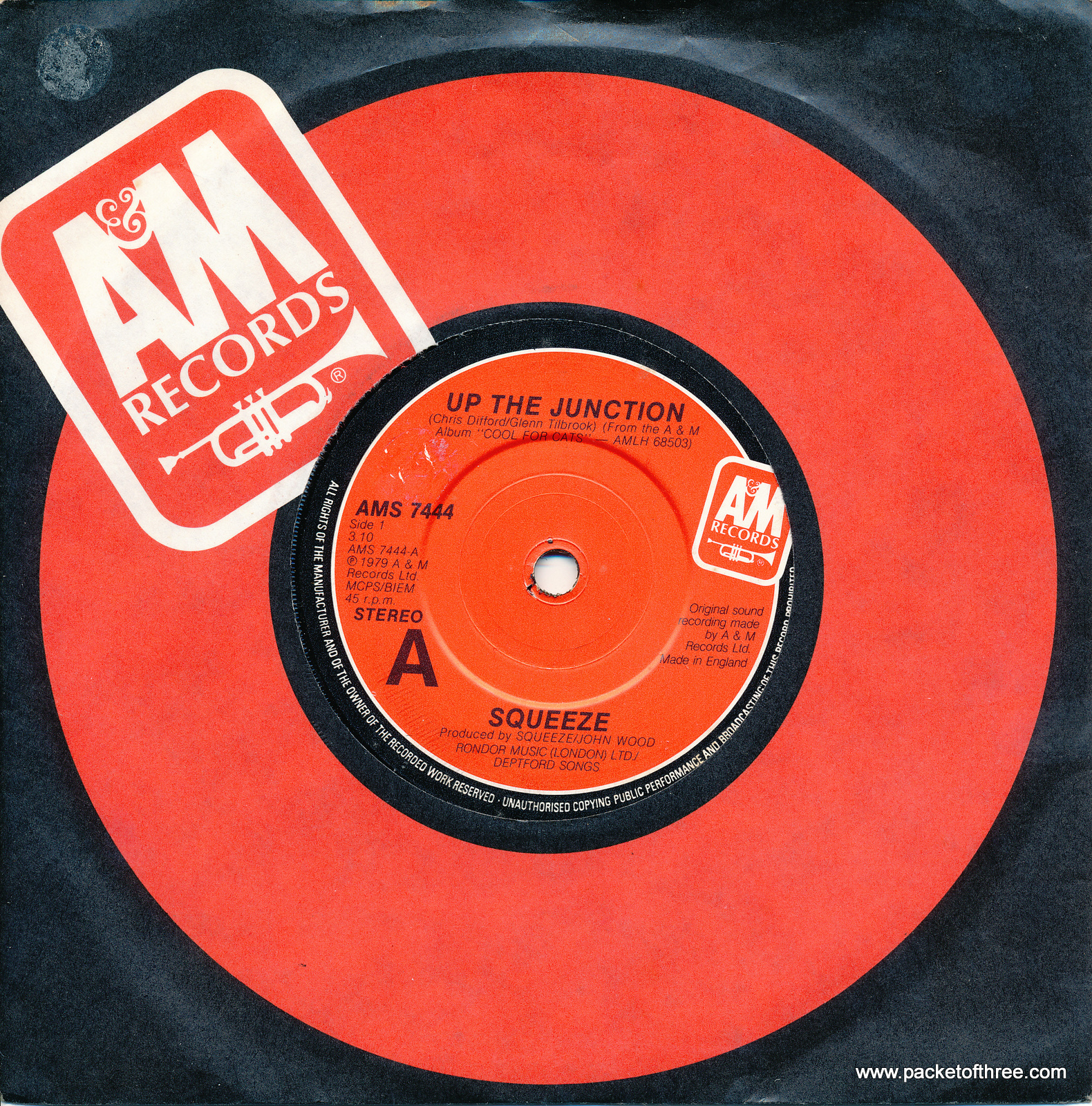Up the Junction - UK - 7" - red label