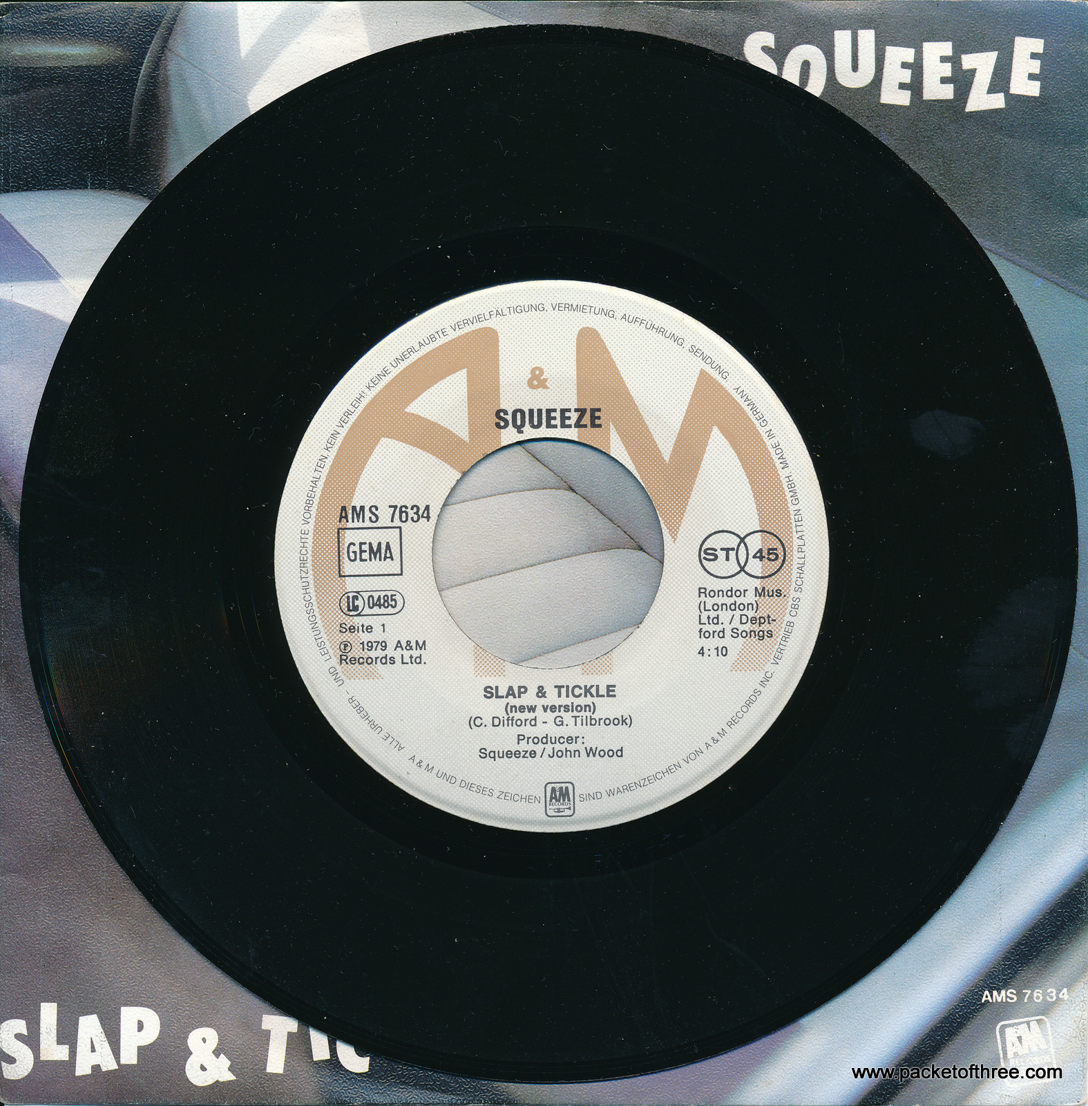 Slap and Tickle - Germany - 7" - picture sleeve