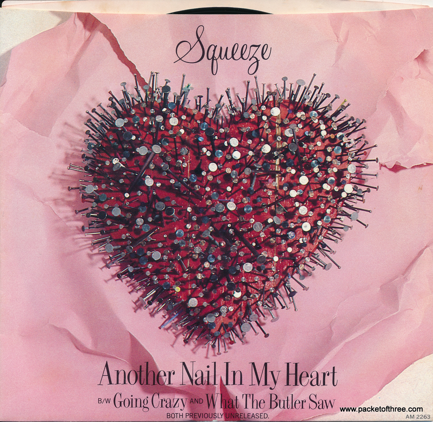 Another Nail In My Heart - USA - 7" - Picture Sleeve