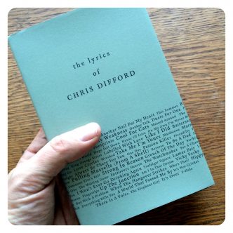 Chris Difford's Lyrics - Lyric Book