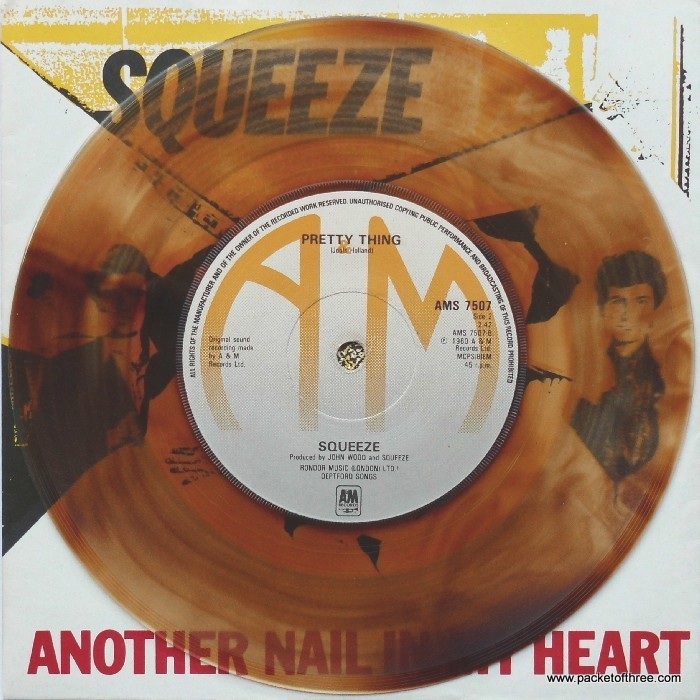 Another Nail In My Heart - UK - 7" - mottled brown vinyl - picture sleeve