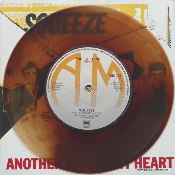 Another Nail In My Heart - UK - 7" - mottled brown vinyl - picture sleeve