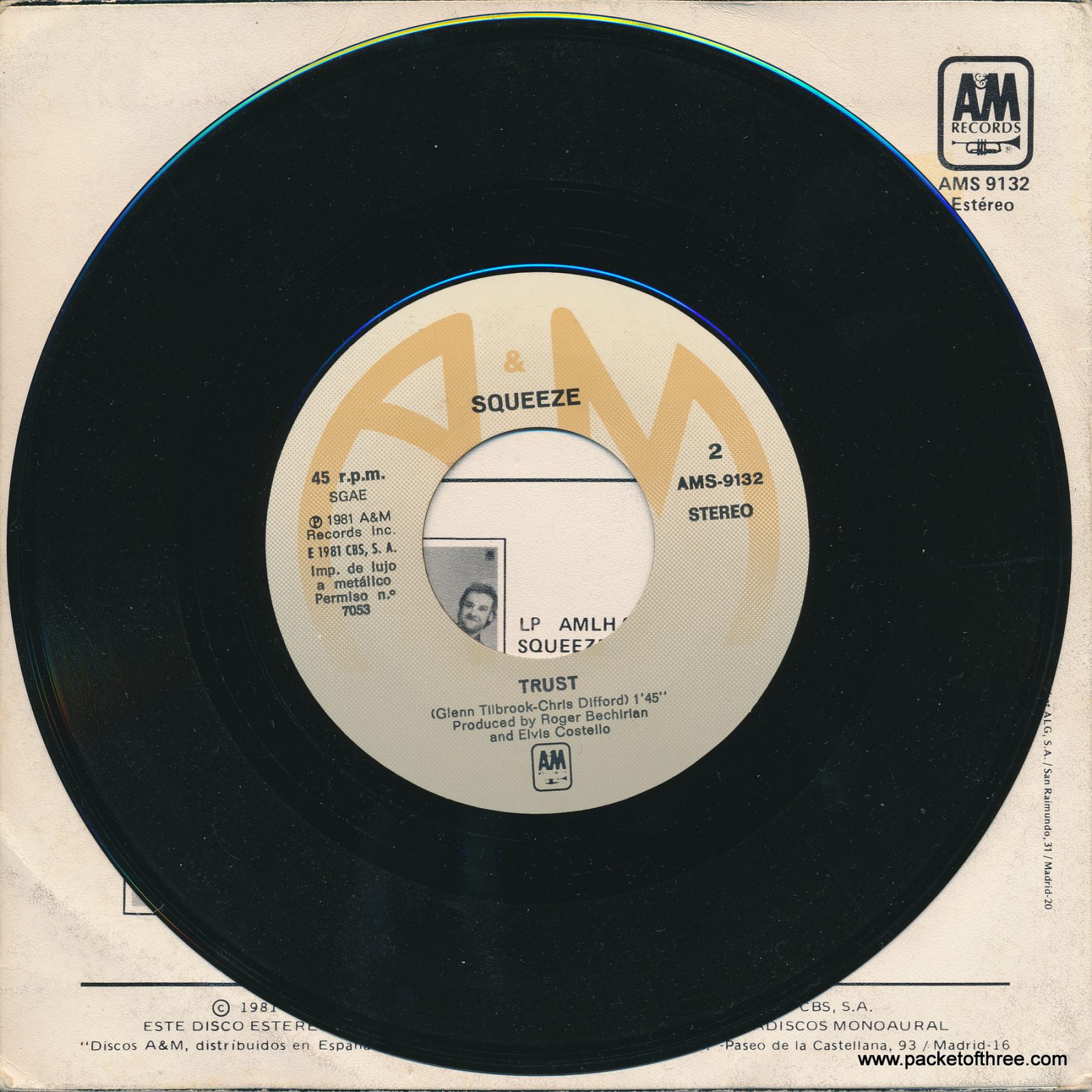 Is That Love - Spain - 7" - picture sleeve