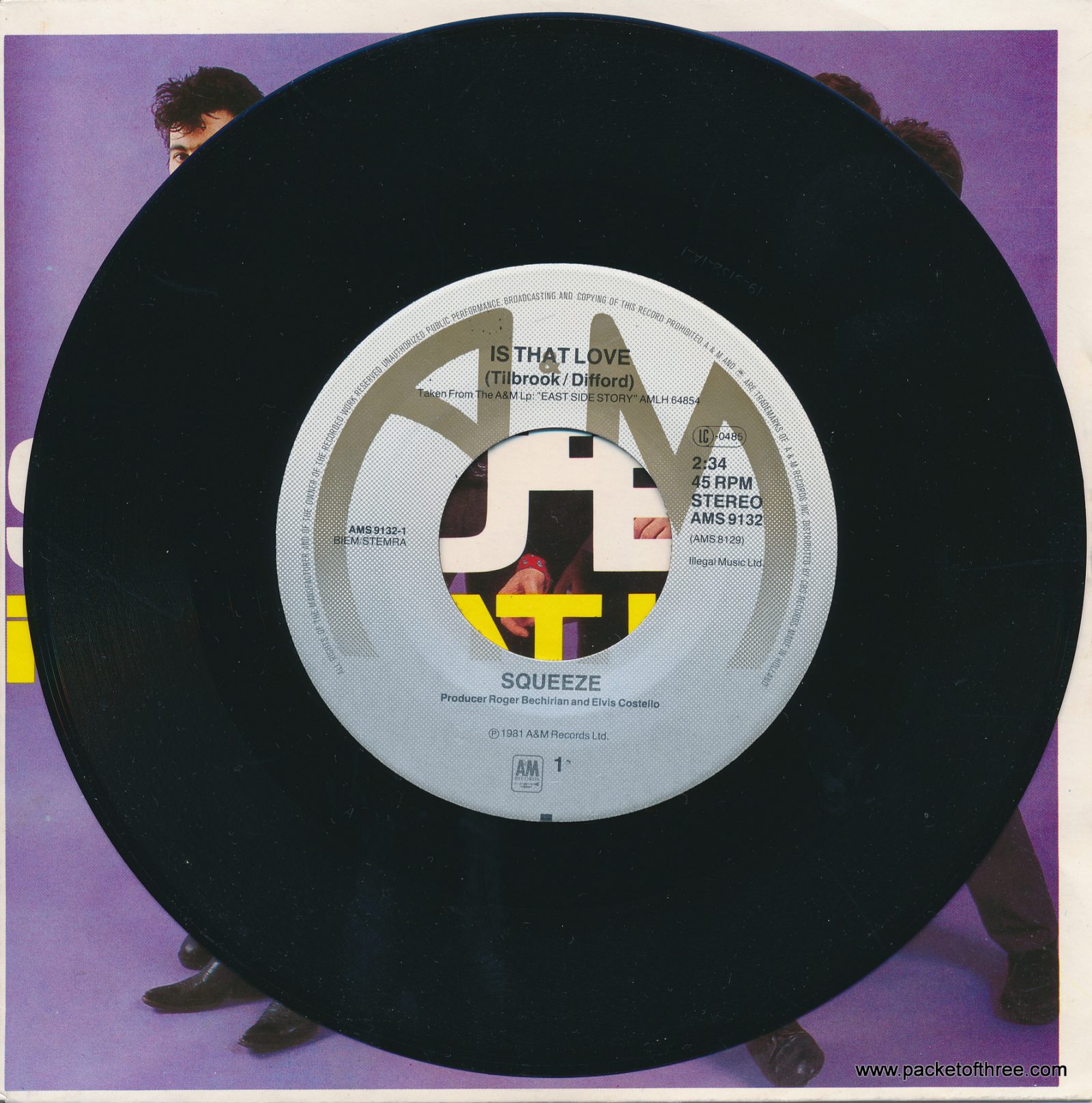Is That Love - Netherlands - 7" - picture sleeve