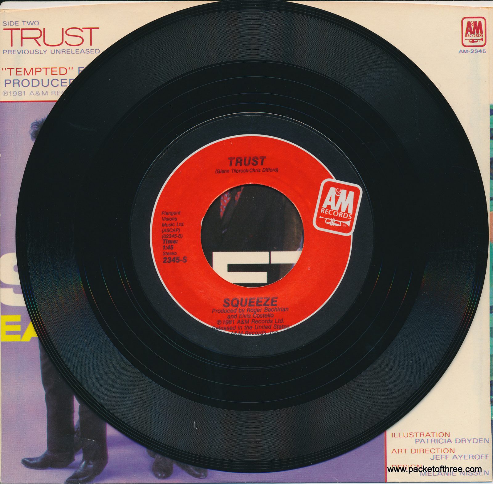 Tempted - USA - 7" - picture sleeve