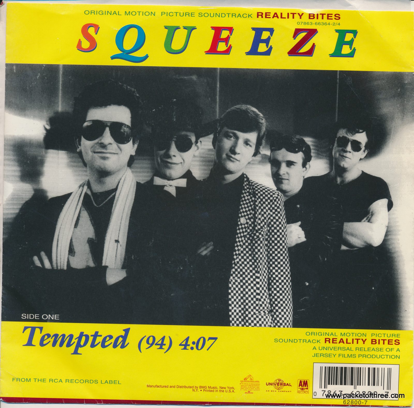 Tempted 94 - USA - 7" - picture sleeve