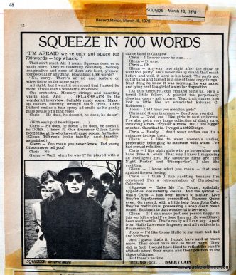 Record Mirror - 18 March 1978