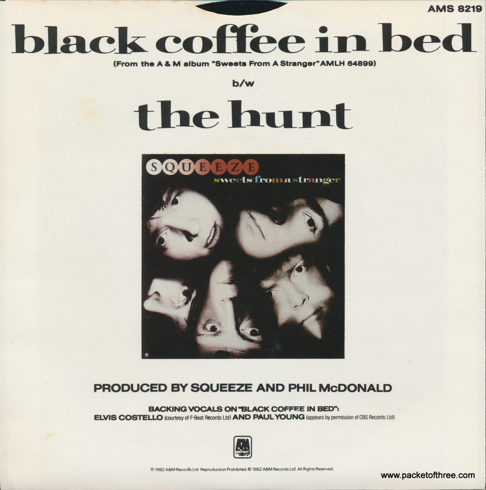 Black Coffee In Bed - UK - 7" - picture sleeve