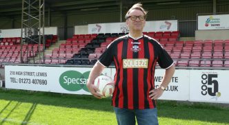 2015-09 Chris Difford in Lewes Shirt