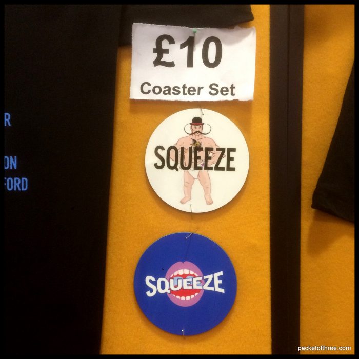 Cradle To The Grave tour 2015 - Squeeze Merchandise