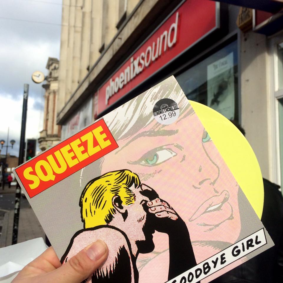 Goodbye Girl - UK - 7" yellow vinyl picture sleeve