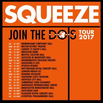 Squeeze 'Join the Dots' UK Tour 2017