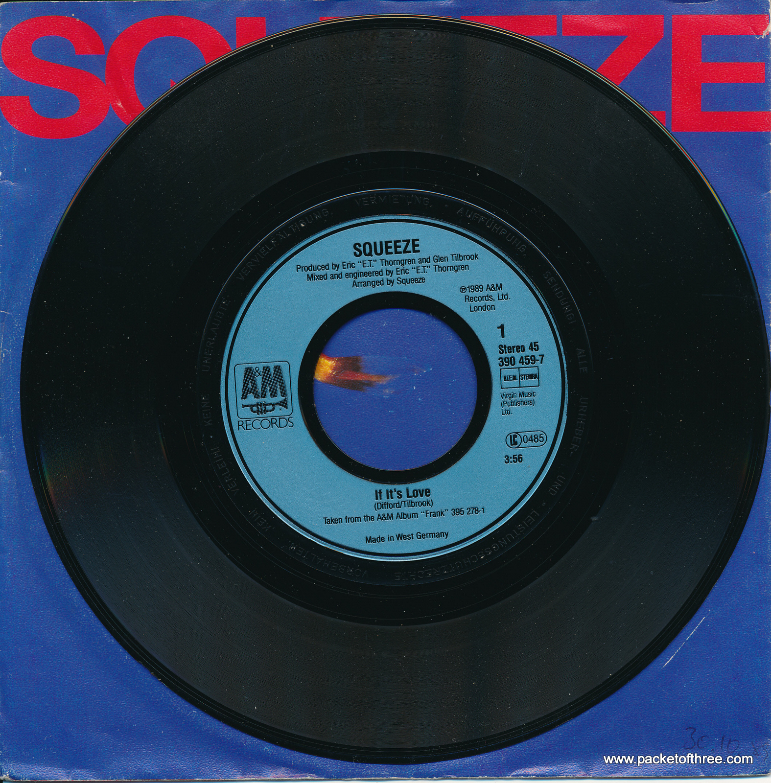 If It's Love - Germany - 7" - picture sleeve