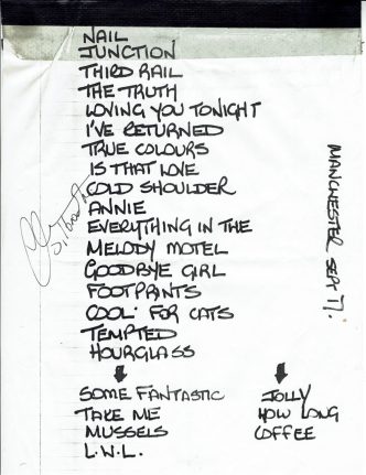 1993-09-17 setlist