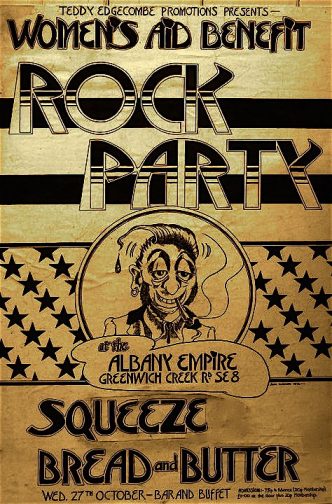 Squeeze live at the Albany Empire - 27 October 1976