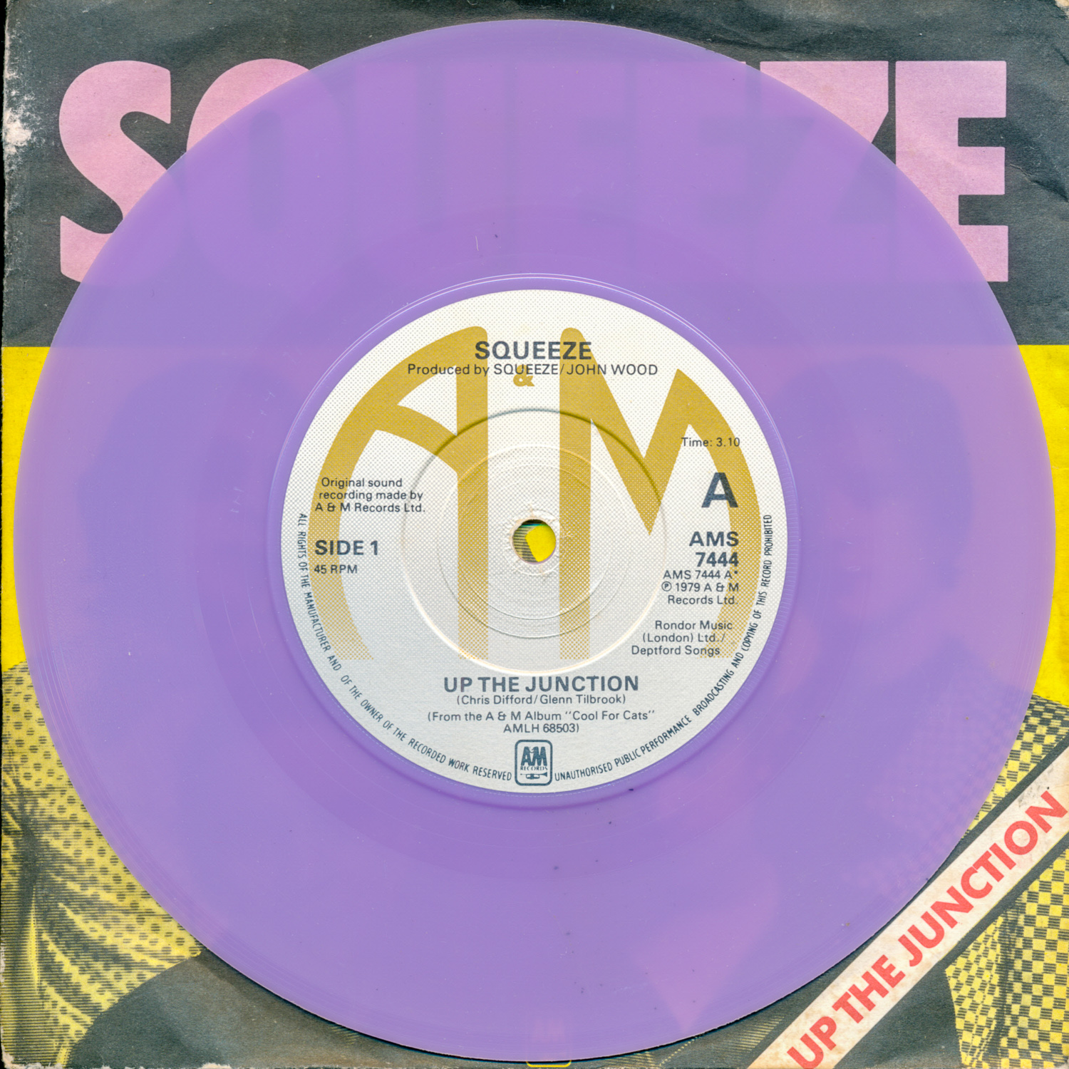 Up the Junction - brown label lilac vinyl